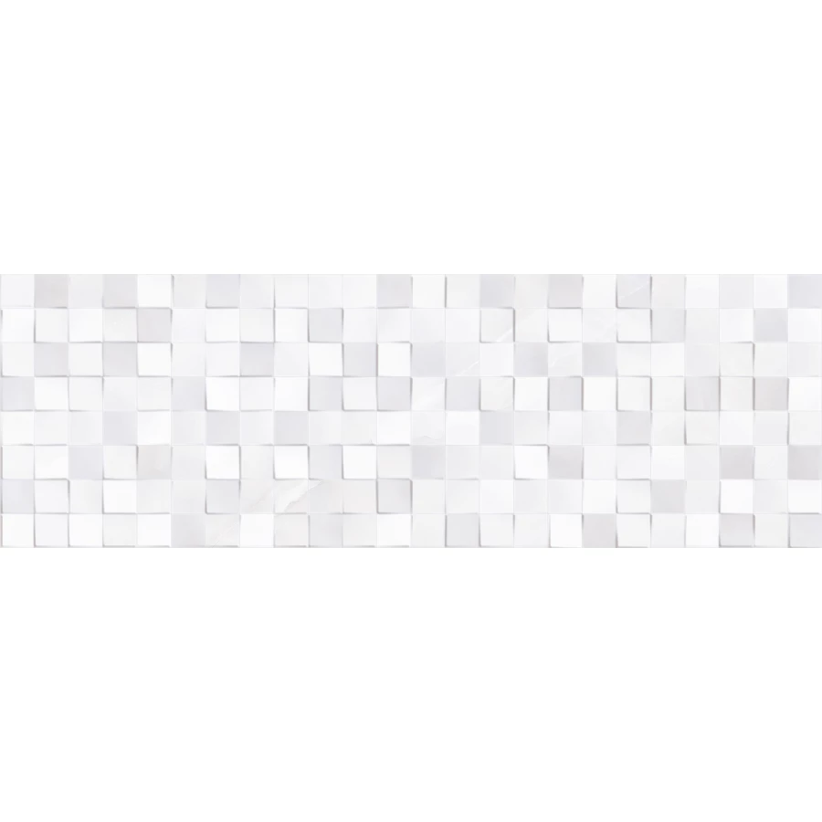 Плитка настенная Primavera Amore Silver Decor 01 glossy DG09-01 90х30 см