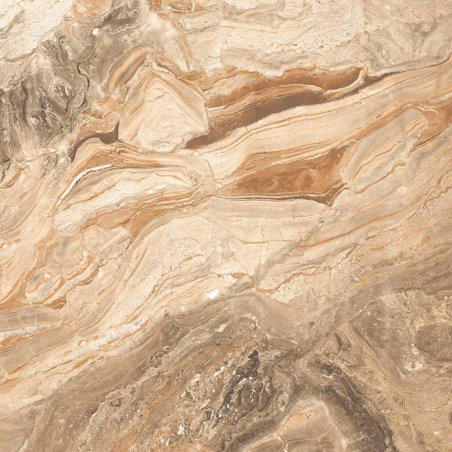 Керамогранит SotGres Leviana Brown глянцевый коричневый 60х60 см