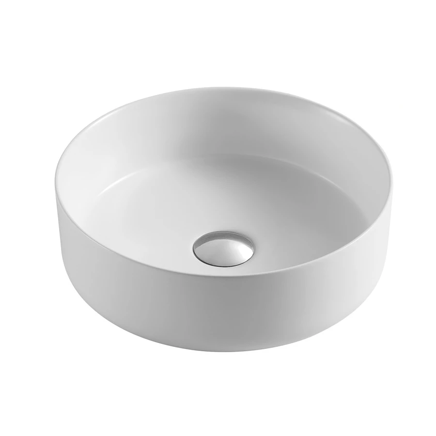 Раковина Azario накладная матовая белая AZ-3134-MW 35.5х35.5х12 см