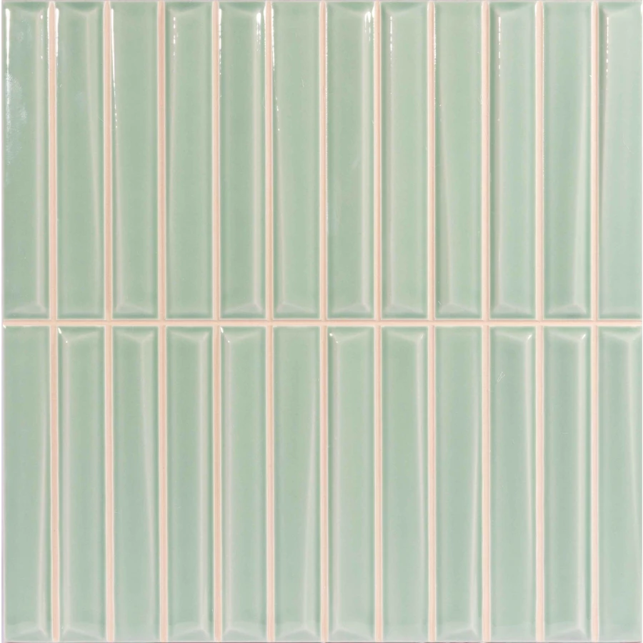 Плитка настенная Monopole Melody Emerald глянцевая изумрудная 20x20 см