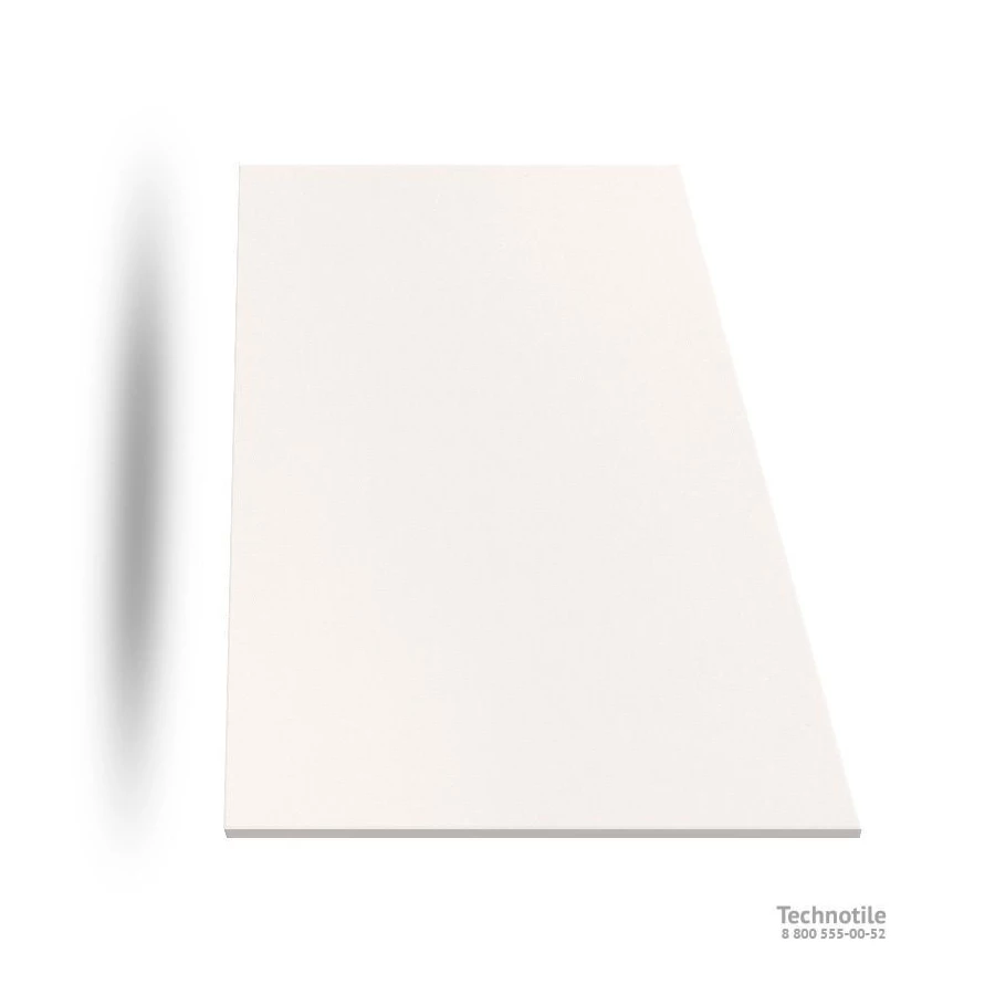 Керамогранит Уральский гранит Моноколор Белый матовый UF001 60х30 см