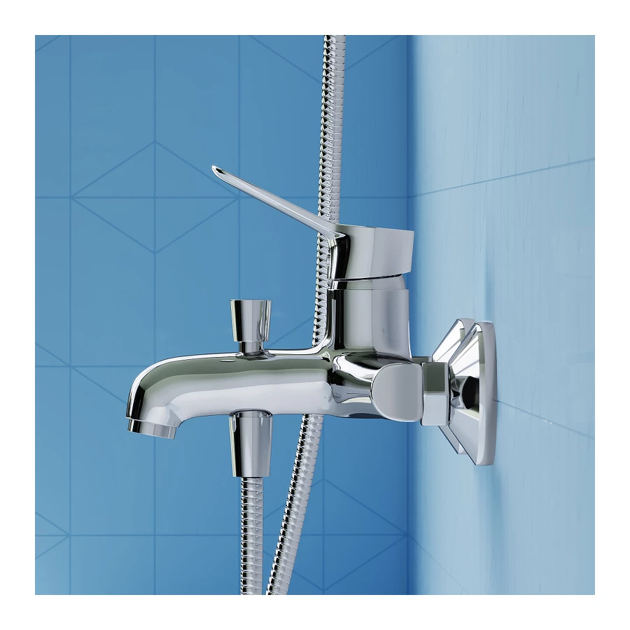 Смеситель для ванны и душа Dorff Optima D2010000