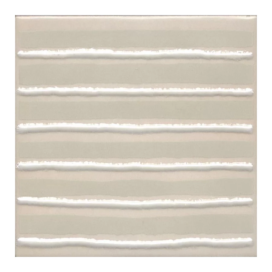 Плитка настенная Kerama Marazzi Бахия 4 Декор глянцевый светло-бежевый KMD3STA025GN 9,8x9,8 см