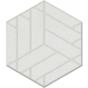 Керамогранит Kerama Marazzi Агуста Декор матовый белый OS/A241/63000 6х5,2 см