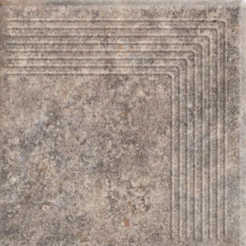 Ступень угловая Paradyz Viano Grys Stopnica Narozna 30х30 см