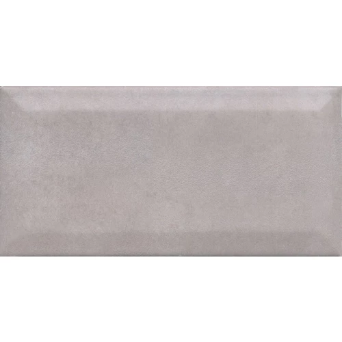 Плитка настенная Kerama Marazzi Александрия грань матовая серая 19024 N 20х9,9 см