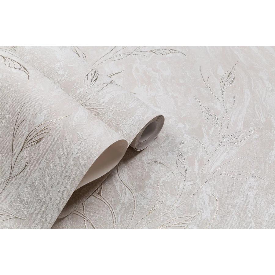 Обои бумажные Palitra Home Protect-Gracia бежевые HC11063-12a 0,53х10,05 м