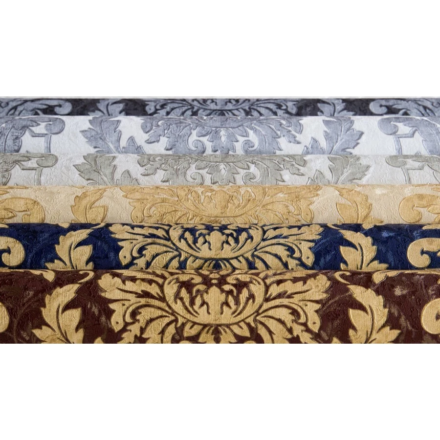 Обои флизелиновые Аспект Luxury World Серый 70133-14 1,06х10,05 м