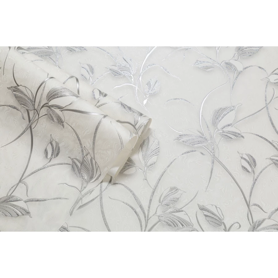 Обои флизелиновые Palitra Life Палитра Alsace серые PL71750-14 1.06х10.05 м