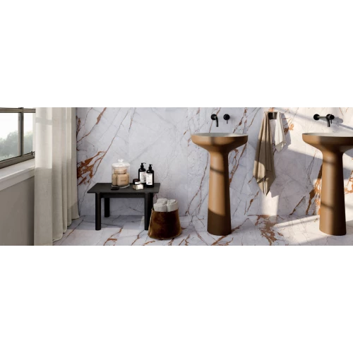 Керамогранит Rondine Canova Royal Blue Lap Ret голубой J92964 120x60 см