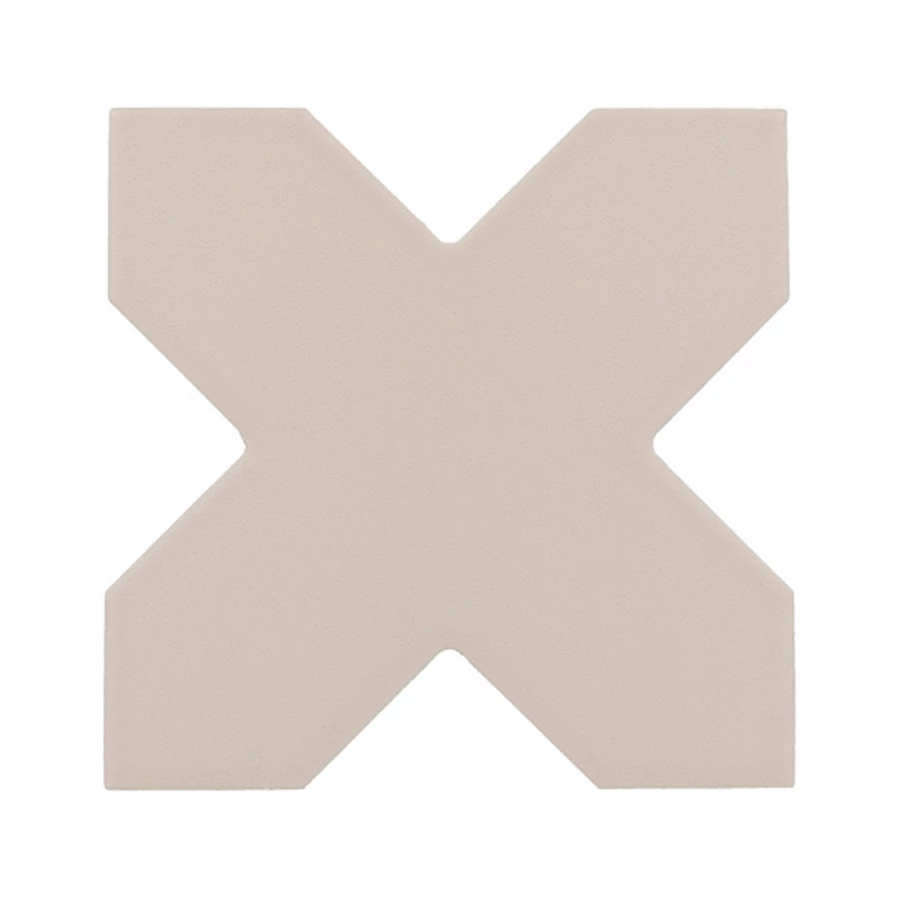 Керамогранит Equipe Porto Cross Taupe матовый серый 30617 12x12 см