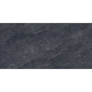 Керамогранит Kerlife Livon Morion Charcoal Structure матовый черный 120x60 см