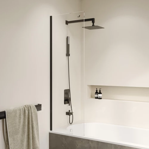 Шторка на ванну RGW SC-056-8B Прозрачное 35110562830-14 30х150 см