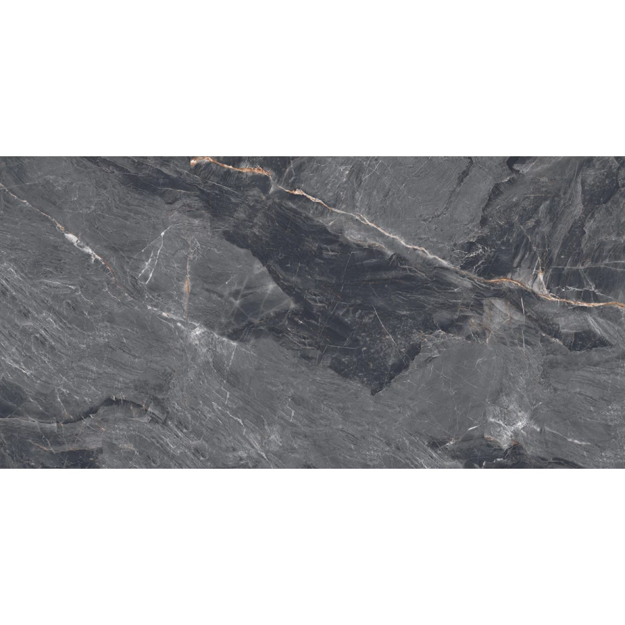 Керамогранит Laparet Jerico Nero карвинг матовый чёрный 120х60 см