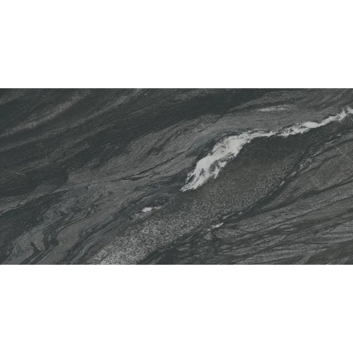 Керамогранит Atlas Concorde Marvel Diva Black Tempest Velvet натуральный черный AU8J 120х60 см