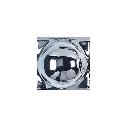 Плитка керамическая Adex Ромбос Таcо Есфера Плата / Rombos Taco Esfera Plata глянцевая серая ADNE8058 2х2 см