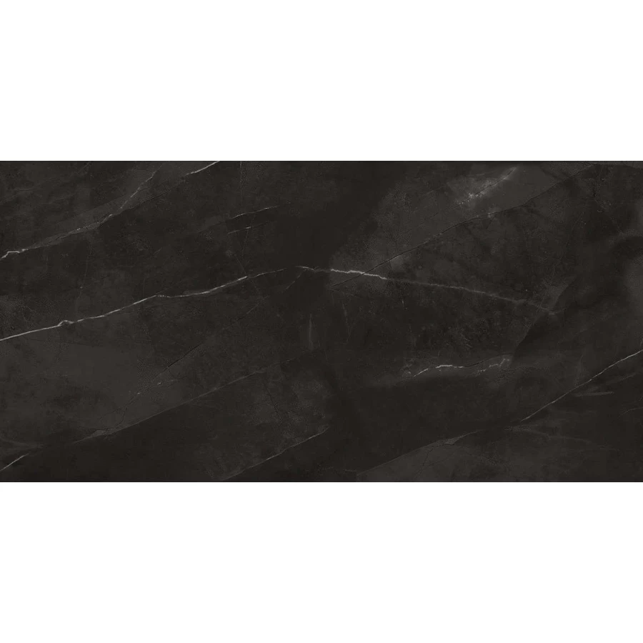 Плитка настенная Laparet Pulpis nero глянцевый обрезной 48043R 80х40 см