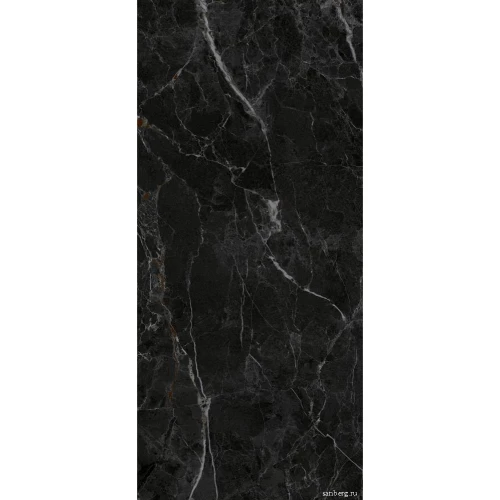 Керамогранит StaroSlabs Matt Black Storm матовый черный 40211199 200х90 см