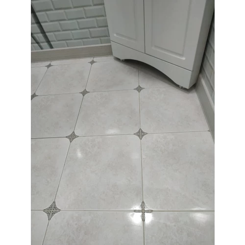 Глазурованный керамогранит Cersanit Palmira серый 16833 42x42 см