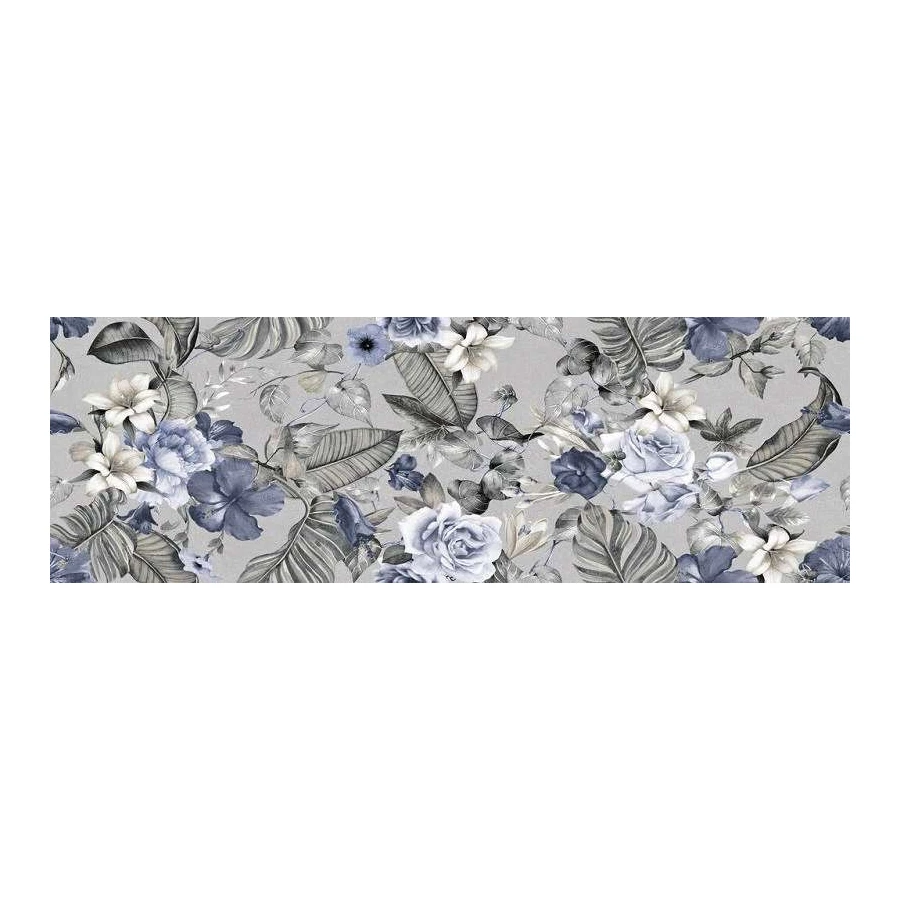 Плитка настенная Cifre Gravity Flow Pearl Mt матовая синяя 120х40 см