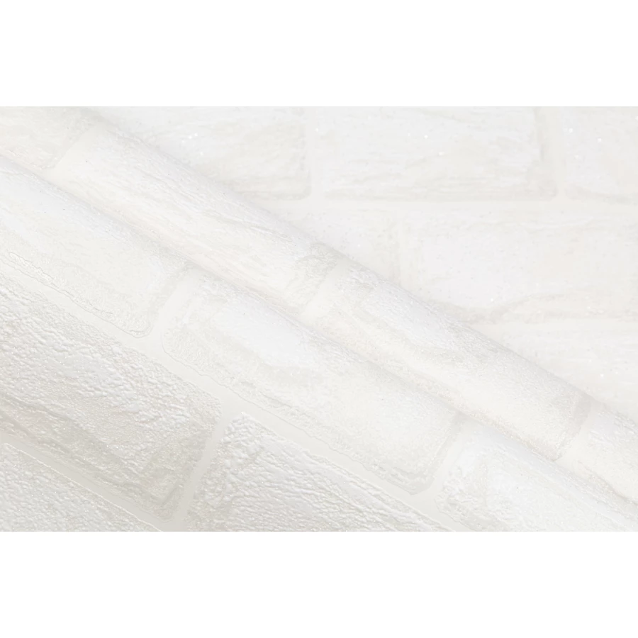 Обои виниловые Palitra Home Block HomeColor белые HC31195-11 1,06х10,05 м