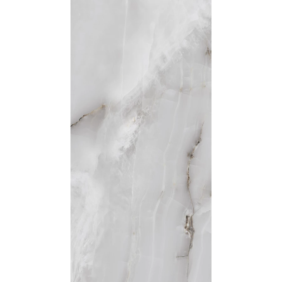 Керамогранит Arcadia Ceramica Onyx Line Grey Full Polished глянцевый серый FP1025-A 120х60 см