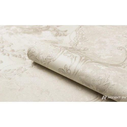 Обои флизелиновые Аспект Бриджит бежевые 70641-22 1,06х10,05 м