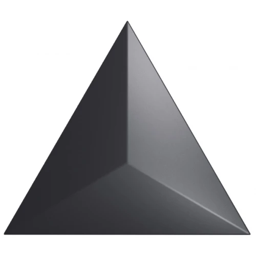Плитка настенная ZYX Evoke Traingle Level Black Matt 218242 17х15 см