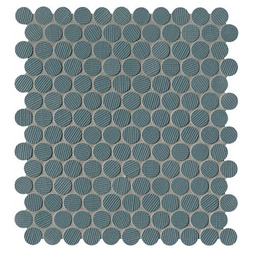 Мозаика Fap Ceramiche Milano&Wall Blu Round Mosaico fNVR 29,5x32,5