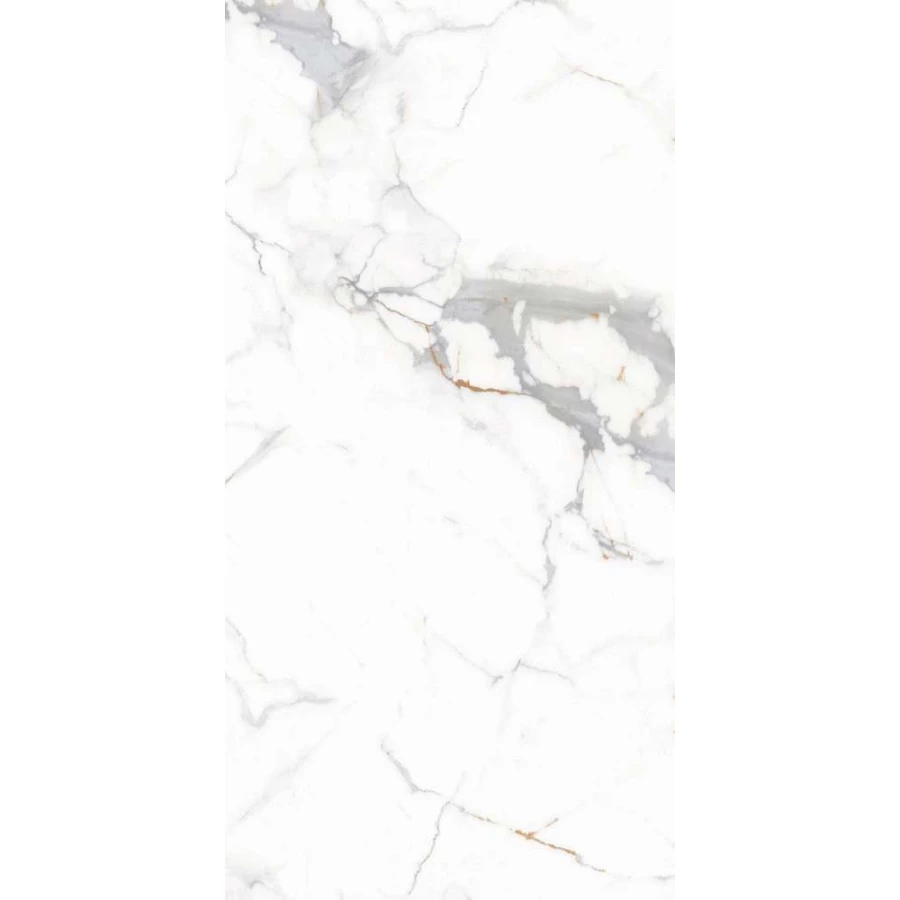 Керамогранит Global Tile Calacatta Imperial_GT Белый полированный GT120606103PR 120х60 см