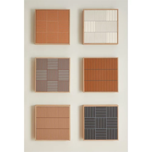 Керамогранит Mutina Фринге Грей Тхин / Fringe Grey Thin матовый серый MAFT02 12,3х12,3 см