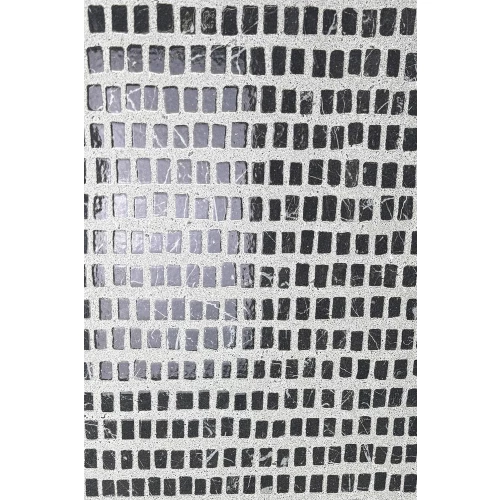 Керамогранит Creanza Bierzo Bisazza Black Glue Art 3D-глазурь матовый чёрный GL1001-A 120х60 см