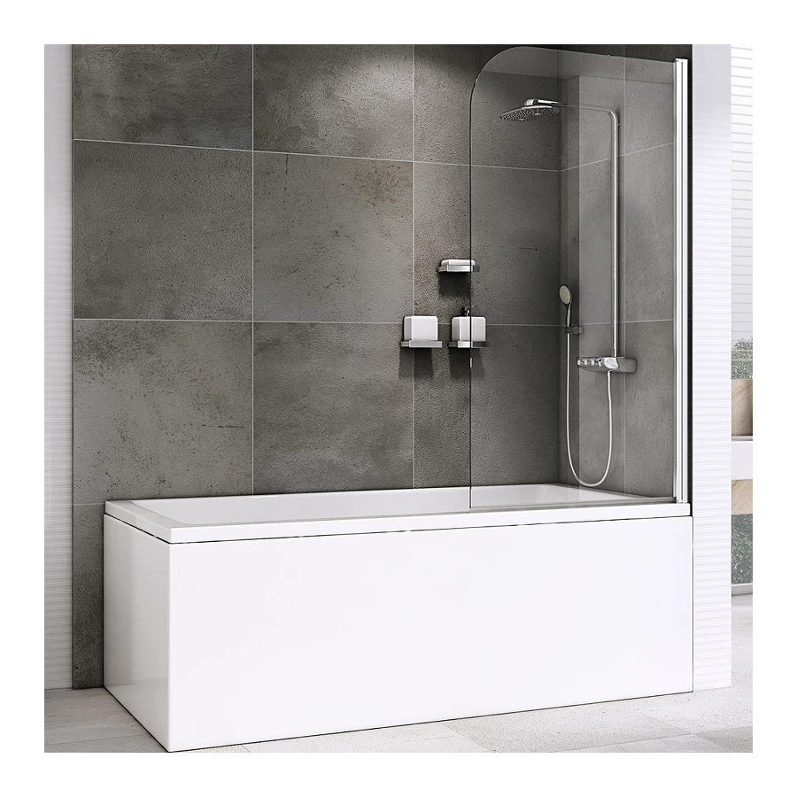 Шторка на ванну Abber Ewiges Wasser AG52080 80х140 см