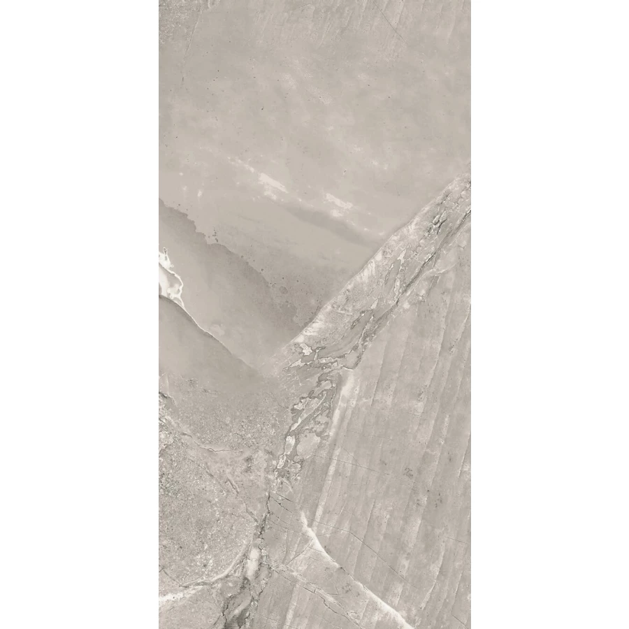 Керамогранит A-Ceramica Armando Gray глянцевый серый 120х60 см