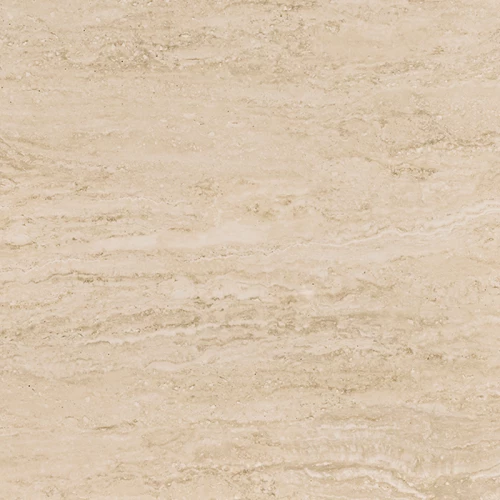 Керамогранит Porcelanosa Травертино Медици Пул / Travertino Medici Pul глянцевый бежевый P18570331 59,6х59,6 см