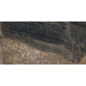 Керамогранит Laparet Lunar Marron матовый+гл.чернила коричневый 160х80 см