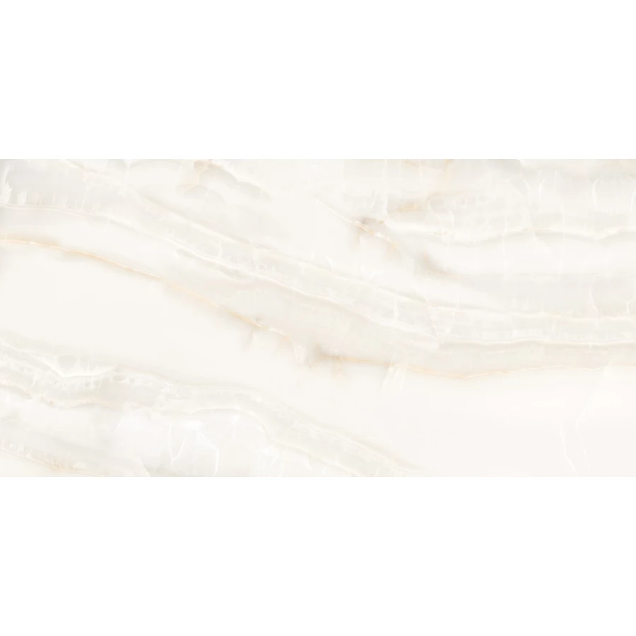 Керамогранит Cersanit Futura тонкий Madeira Onyx полированный бежевый ректификат A17129 120х60 см