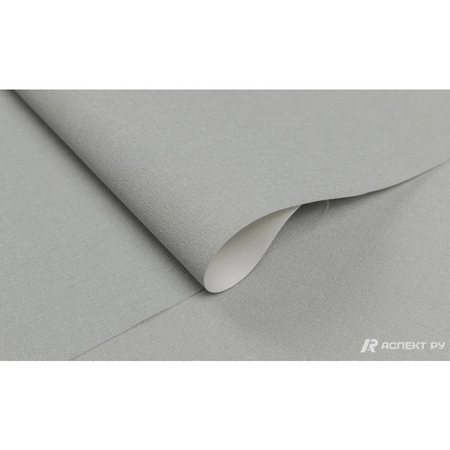 Обои флизелиновые Аспект Deluxe Акцент Текстиль New серые 70604-71 1,06х10,5 м