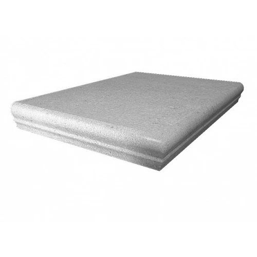 Ступень угловая из керамогранита Kerama Marazzi Аллея матовая светло-серая SG911800N/GR/AN 30х30 см