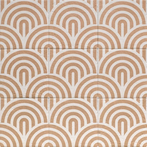 Декор Mainzu Canem Terra Decor Canem Three керамогранит матовый коричневый PT03861 20х20 см