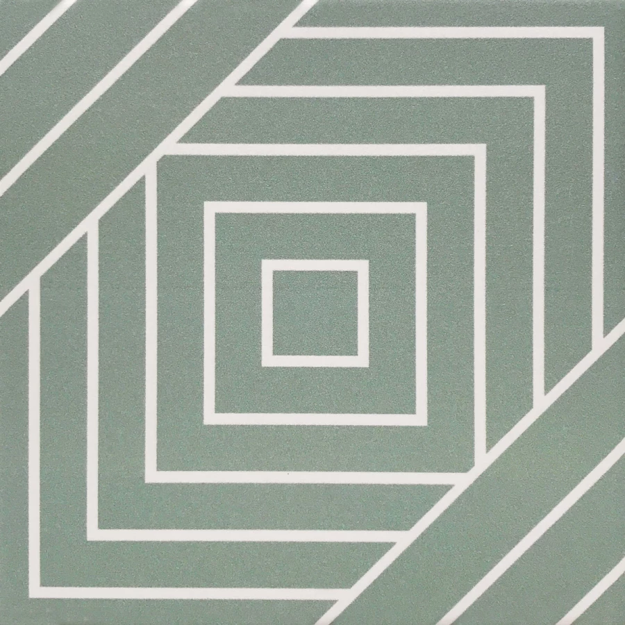 Керамогранит Decocer Mint мятный 20x20 см