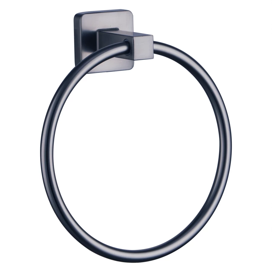 Держатель Fashun для полотенец кольцо графит A2604-17