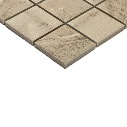 Мозаика Bonaparte Керамогранитная мозаика Status Grey 48х48 противоскользящая матовая серая 30,3х30,3 см