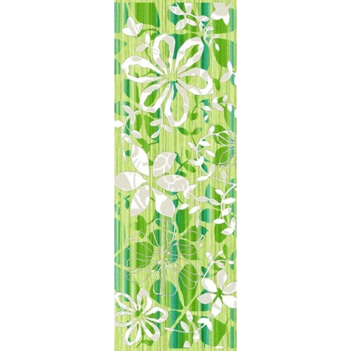 Бордюр Нефрит-Керамика Кураж Кадриль морская зелень 95-03-81-06-70 33х11,5 см