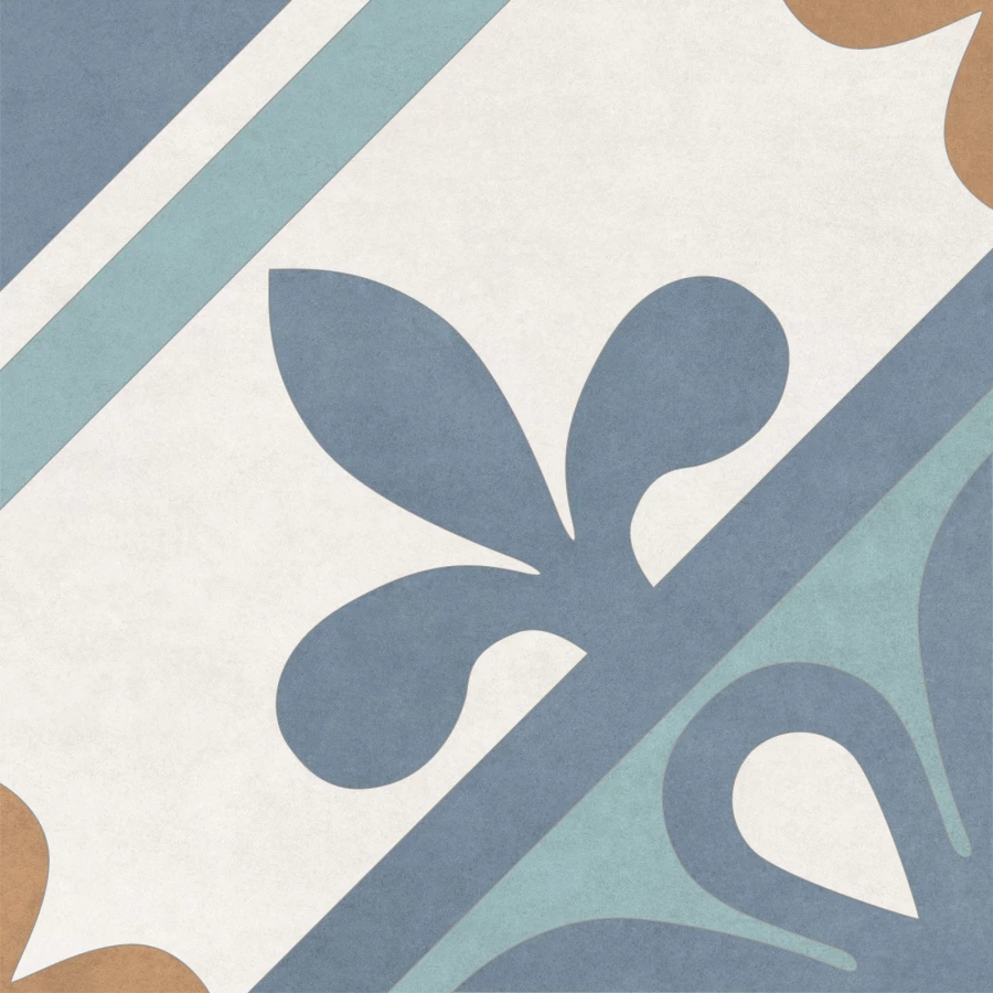 Керамогранит New Trend Design Art Mix 4 матовый многоцветный GP2020DMX55 20х20 см