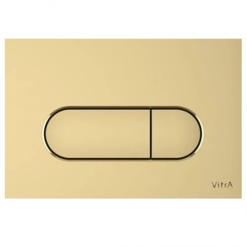 Панель смыва Vitra Root Round шлиф золото 740-2225