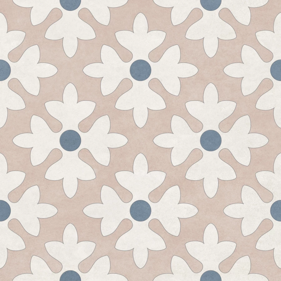 Керамогранит New Trend Design Art Mix 4 матовый многоцветный GP2020DMX55 20х20 см