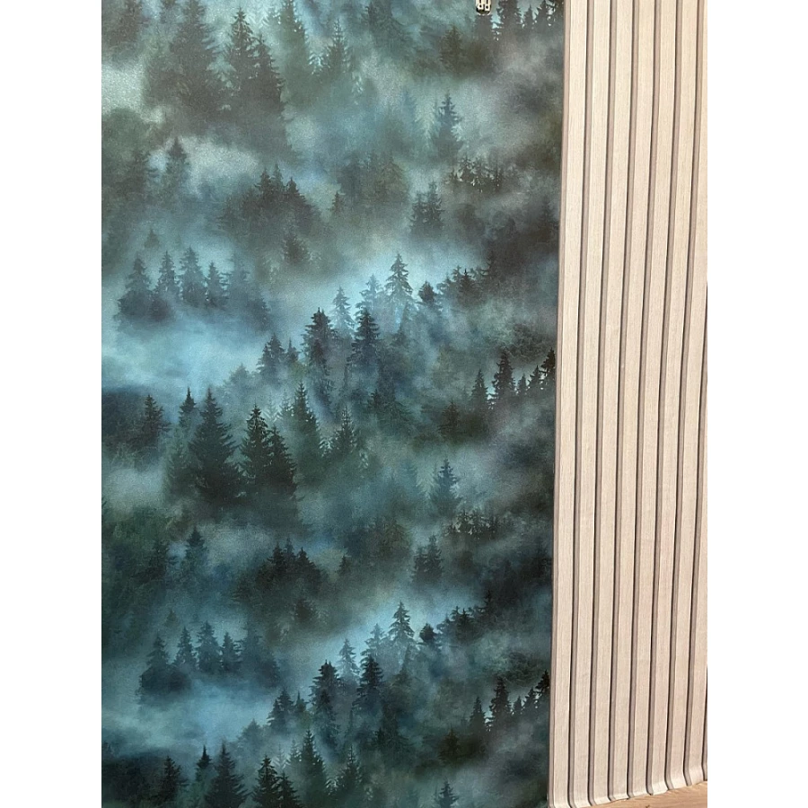 Обои флизелиновые Palitra Home HomeColor My Forest зелёные HC71960-67 1,06х10,05 м