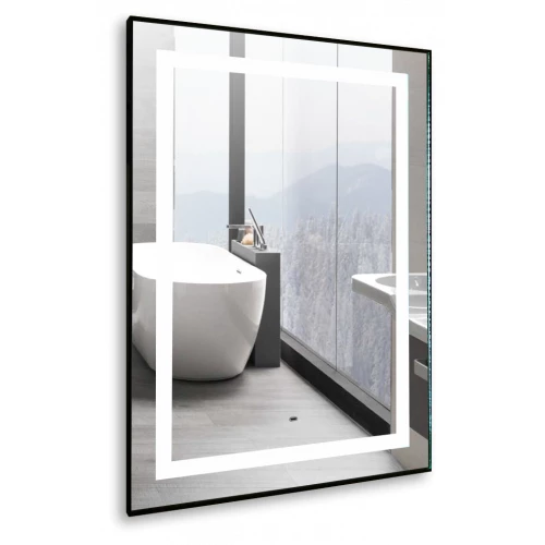 Зеркало Azario Саурон вертикальное c подсветкой и диммером сенсорный выключатель LED-00002510 60х80 см