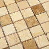 Мозаика Bonaparte Каменная мозаика Malta 20х20 матовая бежевая 30,5х30,5 см